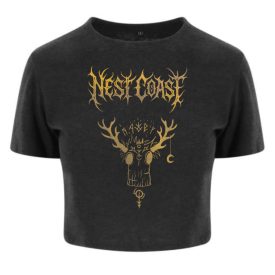 NEST COAST METAL NŐI CROP