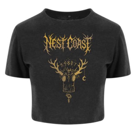 NEST COAST METAL NŐI CROP