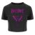 NEST COAST PINK METAL NŐI CROP